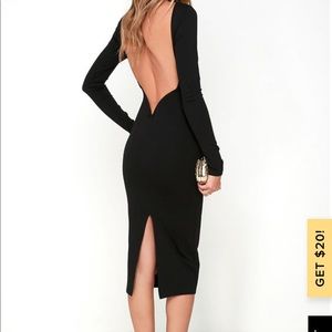 Backless LBD